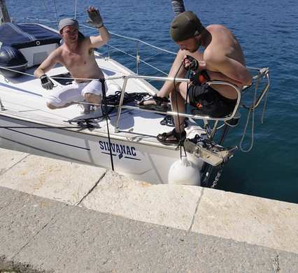 2012.04.21-28; Chorwacja; Voditelj Brodice i Inshore Skipper ISSA